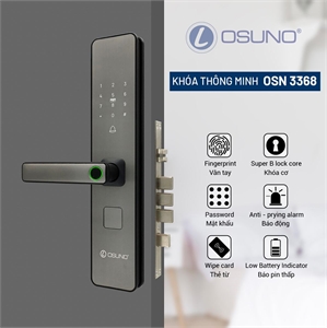 Khóa vân tay Osuno OSN3368- mở khóa kép